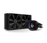 NZXT Kraken Elite 240 - RL-KN24E-B1 - Refrigeración líquida CPU AIO 240mm - Pantalla LCD gran angular 2,36" personalizable - 2 ventiladores F120P - Negro