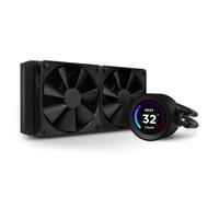 NZXT Kraken Elite 240 - RL-KN24E-B1 - Refrigeración líquida CPU AIO 240mm - Pantalla LCD gran angular 2,36" personalizable - 2 ventiladores F120P - Negro