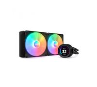 NZXT Refrigeración líquida CPU AIO Kraken Elite 280 RGB RL-KR28E-B1 LCD 2,36" 2x F140 RGB Negro