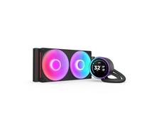 NZXT Kraken Elite 280 RGB - Refrigeración líquida CPU AIO 280mm - Radiador - Ventilador F280 RGB - Pantalla IPS LCD 2,72" personalizable - Intel LGA 1700/1200/115X/1851, AMD AM5/AM4 - Negro
