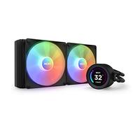 NZXT Refrigeración líquida CPU AIO Kraken Elite 280 RGB RL-KR28E-B1 LCD 2,36" 2x F140 RGB Negro