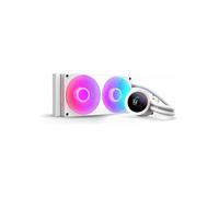 NZXT Kraken Plus 240 RGB - Refrigeración líquida CPU AIO - Radiador 240mm - Ventilador F240 RGB Core - Pantalla LCD 1,54" Personalizable - AMD® AM5, AM4 - Intel® LGA 1851/1700, 1200/115X - Blanco