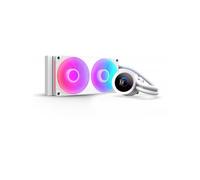 NZXT Kraken Plus 240 RGB - Refrigeración líquida CPU AIO - Radiador 240mm - Ventilador F240 RGB Core - Pantalla LCD 1,54" personalizable - AMD® AM5, AM4 - Intel® LGA 1851/1700, 1200/115X - Blanco