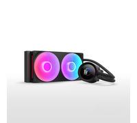 NZXT Kraken Plus 240 RGB - Refrigeración líquida CPU AIO - Radiador 240mm - Ventilador F240 RGB Core - Pantalla LCD 1,54" Personalizable - AMD® AM5, AM4 - Intel® LGA 1851/1700, 1200/115X - Negro