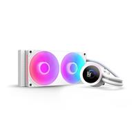 NZXT Kraken Plus 240 RGB - Refrigeración líquida CPU AIO - Radiador 240mm - Ventilador F240 RGB Core - Pantalla LCD 1,54" personalizable - AMD® AM5, AM4 - Intel® LGA 1851/1700, 1200/115X - Blanco