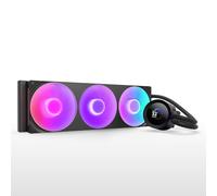 NZXT Kraken Plus 360 RGB - Refrigeración líquida CPU AIO - Radiador 360mm - Ventilador F360 RGB Core - Pantalla LCD 1,54" personalizable - AMD® AM5, AM4 - Intel® LGA 1851/1700, 1200/115X - Negro
