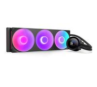 NZXT Kraken Plus 360 RGB - Refrigeración líquida CPU AIO - Radiador 360mm - Ventilador F360 RGB Core - Pantalla LCD 1,54" Personalizable - AMD® AM5, AM4 - Intel® LGA 1851/1700, 1200/115X - Negro