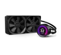 NZXT Kraken Z53 240 mm - RL-KRZ53-01 - Enfriador líquido de CPU AIO RGB - Pantalla LCD personalizable Bomba mejorada Conector RGB Ventiladores de radiadorAerP de 120 mm(2incluidos)