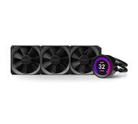NZXT Kraken Z73 360mm RLKRZ7301 AIO RGB CPU Liquid Cooler Pantalla LCD personalizable Bomba mejorada Alimentada por CAM V4 Conector RGB Ventiladores de radiador Aer P 120mm (3
