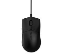 NZXT Lift 2 Symm | Ratón para Juegos con Cable simétrico y Ligero | Diseño Ligero de 58 g | Tasa de sondeo de 8K | Interruptores ópticos | Sensor óptico PPP de 26K | Pies de PTFE 100% | Negro