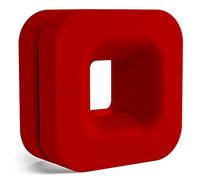 NZXT Puck - Gestión de cables y montura de auriculares- Tamaño compacto - Estructura de silicona - Potente imán para montaje en caja de ordenador - Rojo