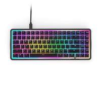 NZXT Teclado mecánico Gaming Function Elite MiniTKL con RGB magnético - Activación Ajustable - interruptores Hall Effect de Doble raíl -Disparador rápido - frecuencia de sondeo de 8K - UK - Negro