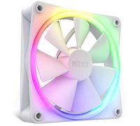 NZXT Ventiladores RGB F120 - RF-R12SF-W1 - Personalización avanzada de iluminación RGB - Refrigeración silenciosa - Individual (requiere ventilador y controlador RGB y no incluidos) - Ventilador de