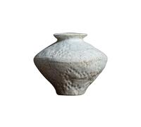 Nzzkoides Floreros De Cerámica De Arte De Encimera, Floreros Secos Vintage, Adornos para Sala De Estar, Dormitorio, Hall De Entrada, Estante, Hotel, Varios Estilos(Size:24 * 24 * 21CM,Color:C)