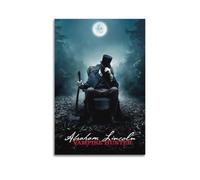 nzzmy Abraham Lincoln - Póster de cazador de vampiros, cubierta de arte vintage, decoración estética de habitación, póster de lienzo para dormitorio, 40 x 60 cm, estilo sin marco