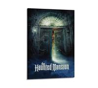 nzzmy Póster de la mansión encantada de la mansión encantada, decoración de habitación, póster de lienzo para dormitorio, 40 x 60 cm, estilo marco