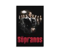 nzzmy Póster de los Sopranos estilo vintage para decoración de habitación, decoración estética de dormitorio, póster de lienzo para dormitorio, 30 x 45 cm, estilo sin marco