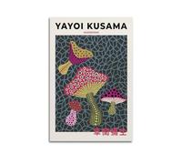 nzzmy Yayoi - Póster de Kusama vintage, decoración de habitación, estética, decoración de dormitorio, póster de lienzo para dormitorio, 60 x 90 cm, estilo sin marco