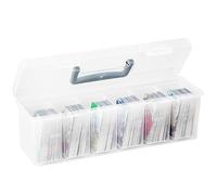 NZZVNZ Caja Cartas+6 Almacenamiento de Juegos de Cartas, Compartmentalizada para Magic Box