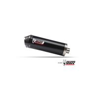 Escape Completo Moto Mivv Kymco Ak 550 2017 17 Oval Black Carbon Cap Scooter