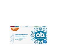 o.b. Tampones ProComfort Super para días fuertes con tecnología Dynamic Fit y superficie SilkTouch, para máxima comodidad* y protección confiable, 6 x 16 unidades