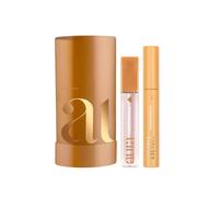 Aura by Helena Coelho Coffret Regalo Pack Kit Maquillaje Mujer Mascara de Pestañas 12ml y Brillo de Labios Lip Gloss Boss 4ml con Caja