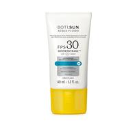 O Boticário Boti.Sun Protector Solar Facial SPF 30 UVA UVB Crema Solar Anti-signos del Envejecimiento Reduce Líneas de Expresión Preserva Colágeno Textura Fluida Tacto Seco 40ml