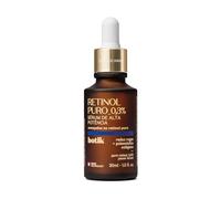 O Boticário Botik Sérum Facial Alta Potencia Retinol Puro para la Cara 0,3%, Aumenta Firmeza de la Piel en 2 semanas y Reduce Arrugas Vegan 30ml
