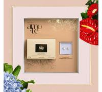 O Boticário Coffret Lily Swarovski, Creme Acetinado Hidratante Corporal con Cristales Swarovski®, Edición Especial