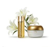O Boticário Lily Set Regalo Perfume y Cuidado de la Piel con 2 Productos | Crema Hidratante Corporal 250g y Aceite Corporal Perfumado 150ml
