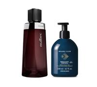 O Boticário Malbec Set Regalo Perfume y Cuidado de la Piel Hombre con 2 Productos | Malbec Perfume EDT 100 ml y Loción Hidratante Corporal 200ml