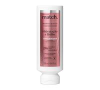 O Boticário Match Acondicionador Hidratación y Brillo, 24 Horas de Brillo y Cabello 3 Veces Más Suave y Sedoso Vegan, 280ml