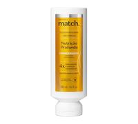 O Boticário Match Acondicionador Nutrición Profunda, Cabello 4 Veces Más Suave y Nutrición Instantánea Vegan, 300ml