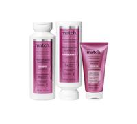 O Boticário Match Hidratación Anti-Frizz Set Cuidado del Cabello con 3 Productos Vegan | Champú 300ml, Acondicionador 300ml y Leave-In 150 ml