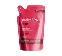 O Boticário Nativa SPA Ciruela, Recarga Crema Hidratante Corporal, Perfumada Loción Para El Cuerpo con Gotas de Quinoa para Más Hidratación 400 ml