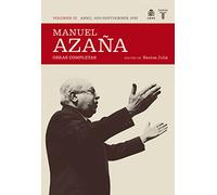 O.C. Manuel Azaña Tomo 3 Abril 1931 Sept. 1932 (Historia)