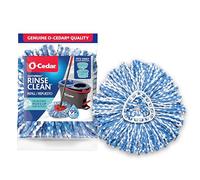O-Cedar EasyWring RinseClean-Recambio de Microfibra para fregona giratoria, Suelo, Azul, Pack de 1