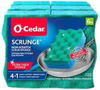 O-Cedar Esponja Multiusos (Paquete de 6) SYNCHKG036129, 6, Verde XL (Green,x-Large), 1