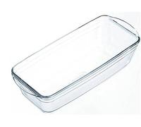 Ô Cuisine Molde para Horno Rectangular 29 x 12 x 8 cm Transparente (6 Unidades)