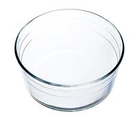 Ô Cuisine Molde para Horno Soufflé Transparente 22 x 22 x 10 cm Vidrio (4 Unidades)