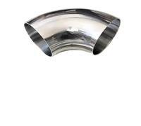 O/D 40/42/45//48/51-219mm codo de acero inoxidable 304 soldadura sanitaria accesorios de tubería de 90 grados(48x1.5mm)