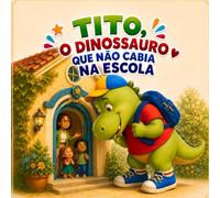 O Dinossauro que Não Cabia na Escola: Uma história sobre um dinossauro grande demais… ou será que não? (Tito, o Dinossauro na Escola)