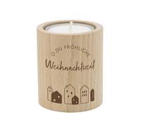 O du fröhliche Weihnachtszeit. Teelichthalter