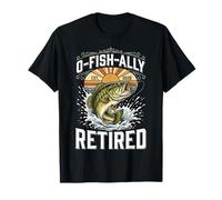 O-Fish-Ally Retired 2026 Fishing Retirement Funny Fisherman Camiseta