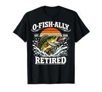 O-Fish-Ally Retired 2026 Fishing Retirement Funny Fisherman Camiseta