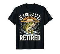 O-Fish-Ally Retired 2026 Fishing Retirement Funny Fisherman Camiseta