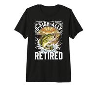 O-Fish-Ally Retired 2026 Fishing Retirement Funny Fisherman Camiseta Premium