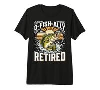 O-Fish-Ally Retired 2026 Fishing Retirement Funny Fisherman Camiseta Premium