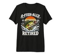 O-Fish-Ally Retired 2026 Fishing Retirement Funny Fisherman Camiseta Premium