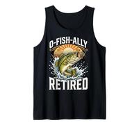 O-Fish-Ally Retired 2026 Fishing Retirement Funny Fisherman Camiseta sin Mangas